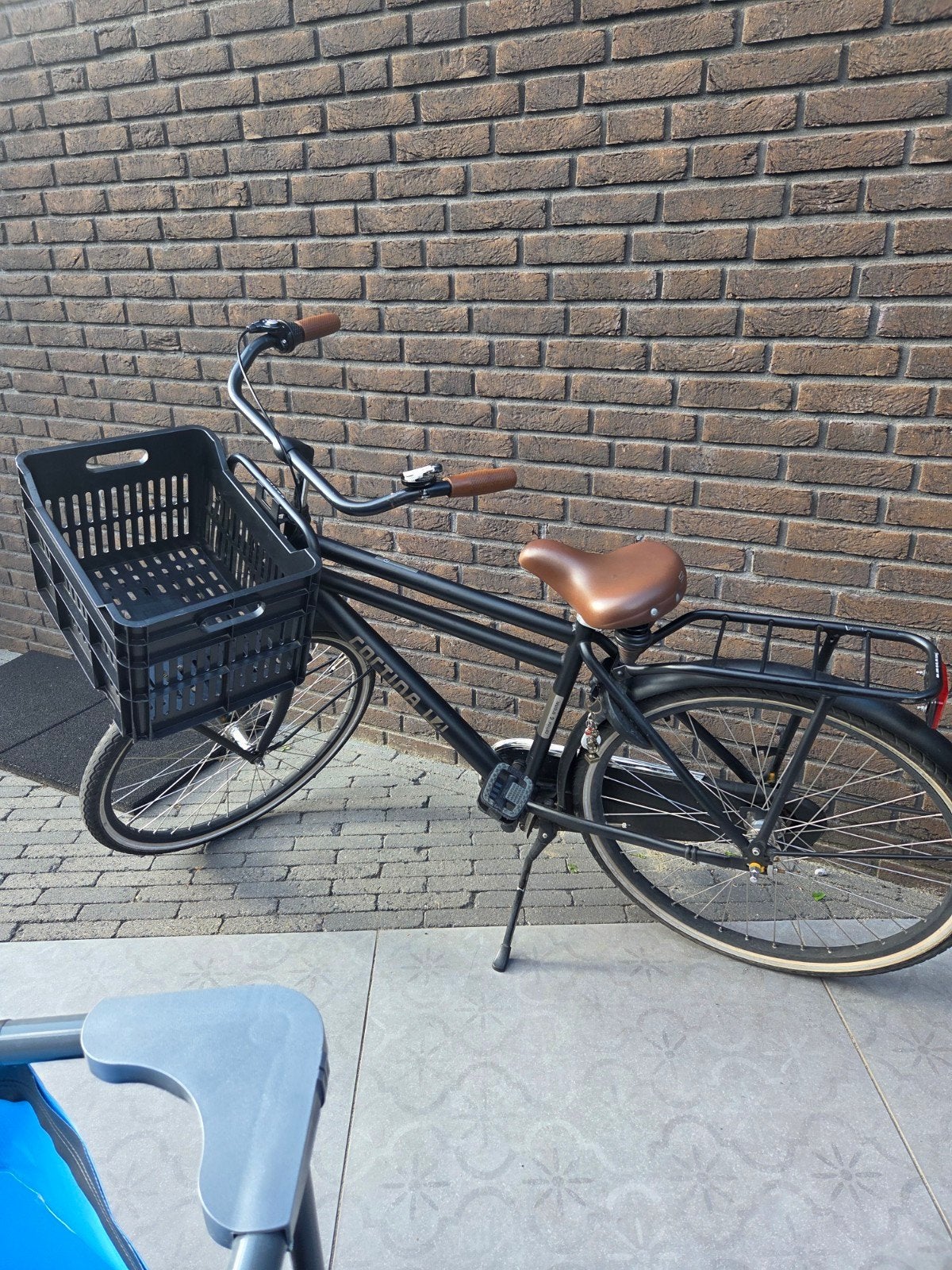 Cortina U4 Transportfiets 26 inch - Mat Zwart - 3 versnellin, Fietsen en Brommers, Fietsen | Dames | Damesfietsen, Terugtraprem