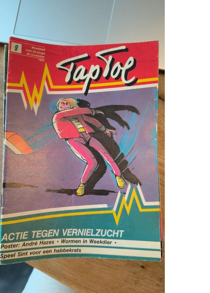 Taptoe jaargang 1983, 1984, 1985, Boeken, Stripboeken, Gelezen, Diverse, Complete serie of reeks, Ophalen of Verzenden