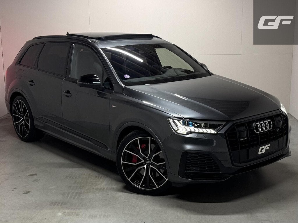 Audi Q7 60 TFSIe Quattro Competition S-Line Pano RS-Seats B&, Auto's, Audi, Automaat, Gebruikt, 2995 cc, Met garantie (alle)