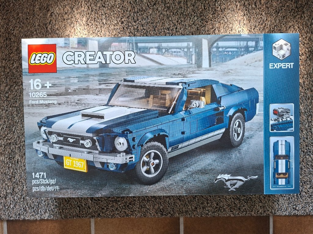 Lego Ford Mustang 10265 nieuw, Ophalen, Lego, Nieuw, Compleet
