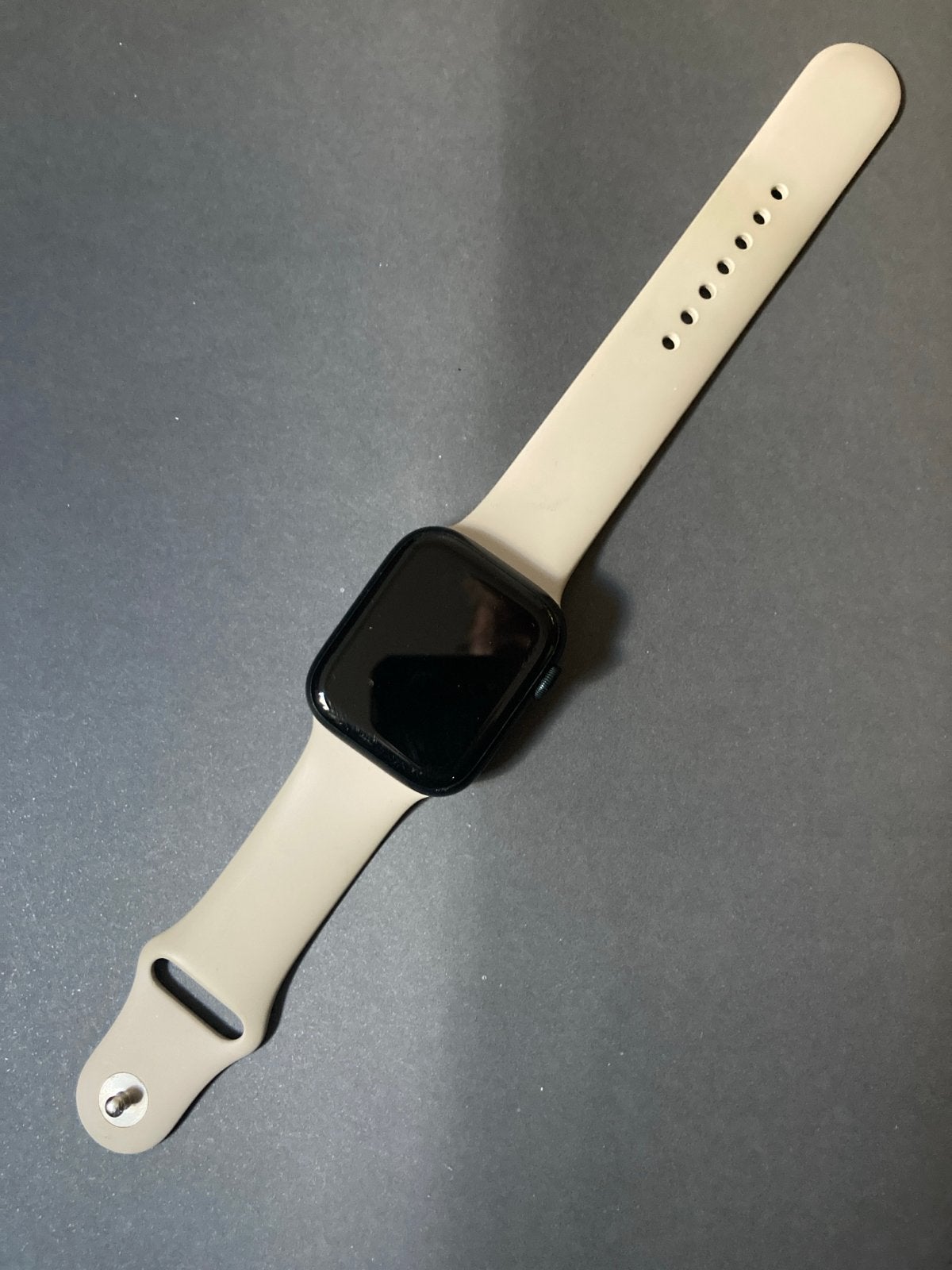 Apple Watch Series 9 GPS 45mm - batterij conditie 87%, Sieraden, Tassen en Uiterlijk, Ophalen, Gebruikt, Hartslag, Zwart