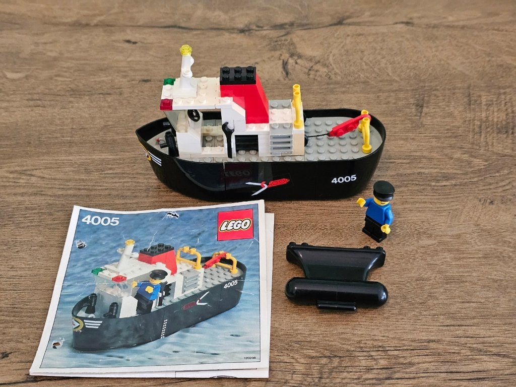 LEGO Town 4005 - Tug Boat, Compleet, Gebruikt, Lego, Ophalen of Verzenden