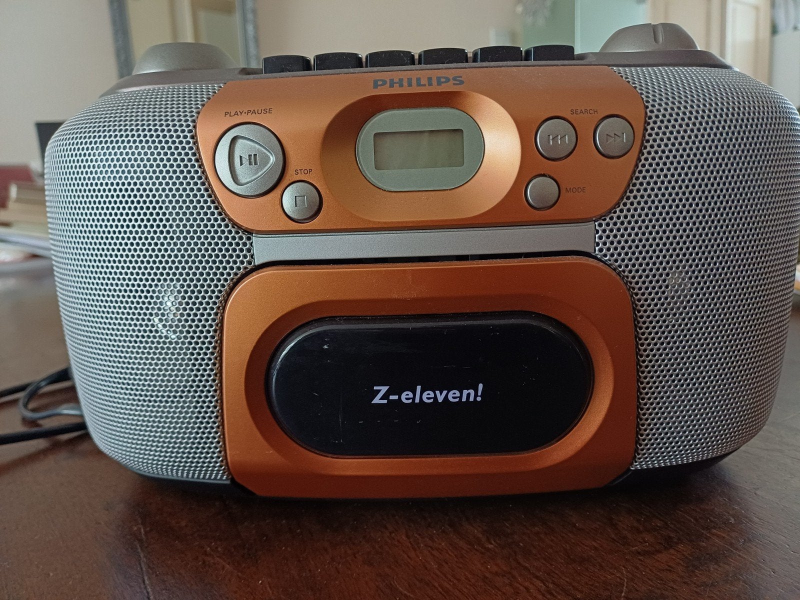 Philips CD-speler met radio - Z-eleven!, Ophalen, Gebruikt, Radio, Met cd-speler