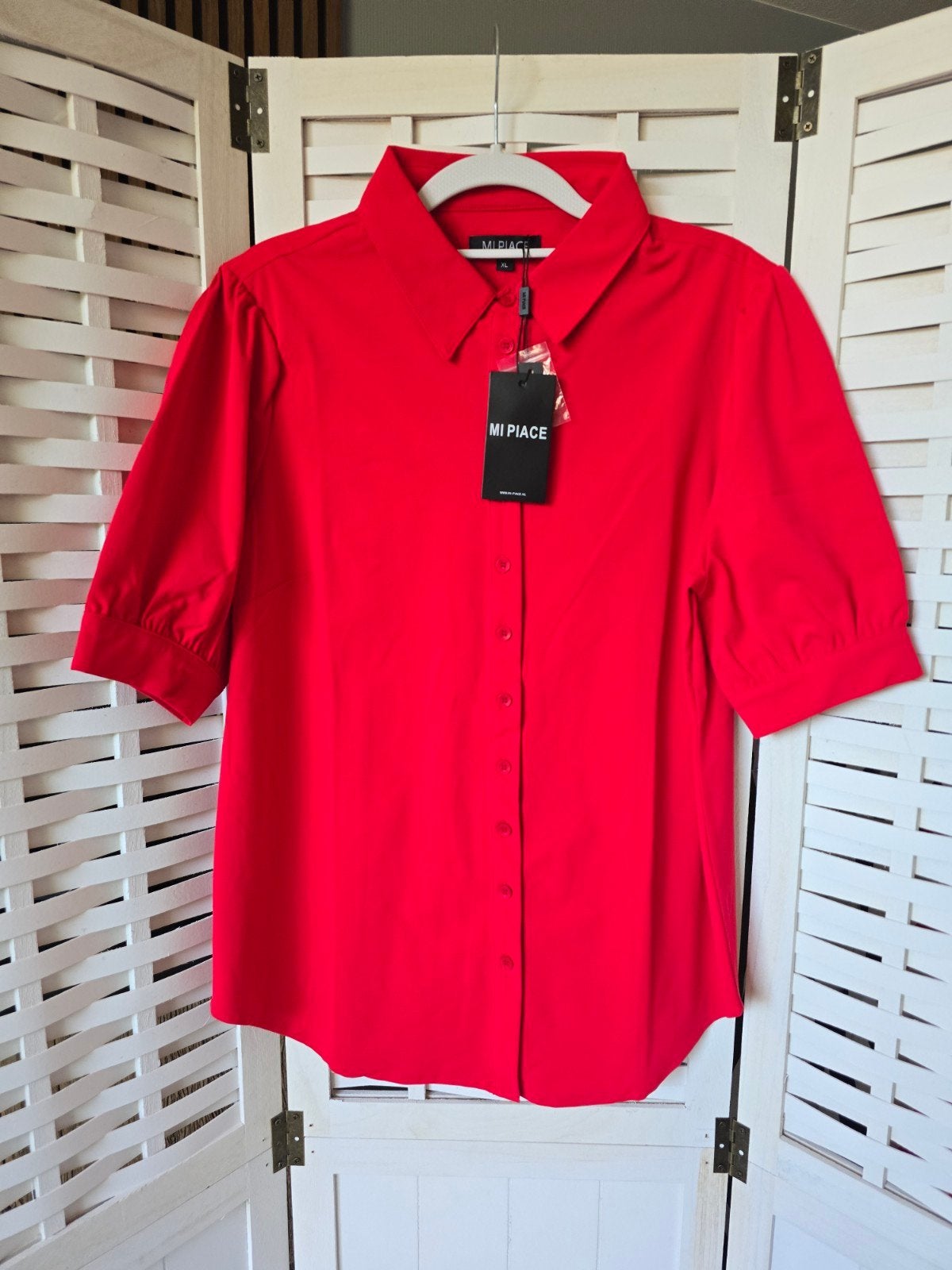 Nieuw mi piace travel rood xl, Ophalen of Verzenden, Nieuw, Maat 46/48 (XL) of groter, Rood