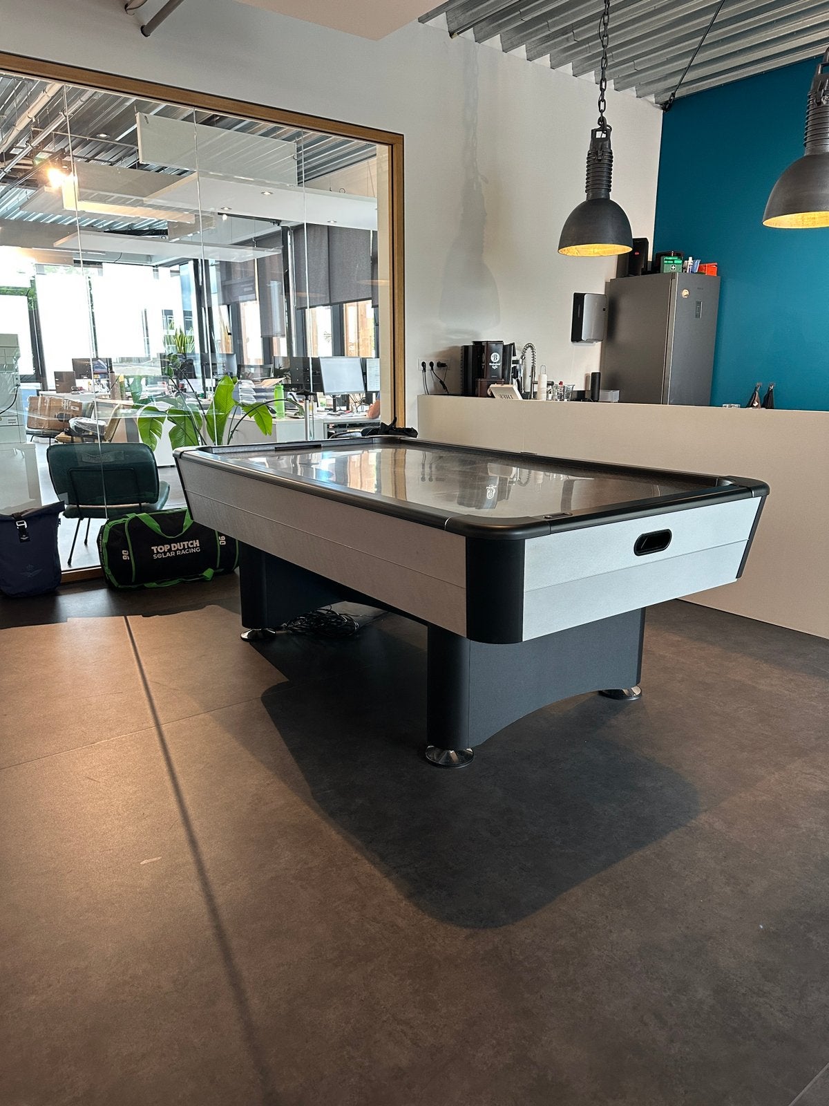 Airhockey tafel, Ophalen, Gebruikt