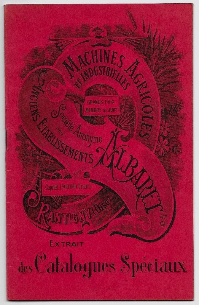 Locomobiel landbouw machine catalogus brochure 1908, Verzenden, Zo goed als nieuw, Tractor en Landbouw
