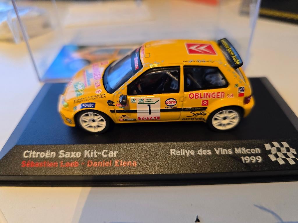 Citroen Saxo kit car rally 1999 1/43, Ophalen of Verzenden, Nieuw, Auto, Overige merken