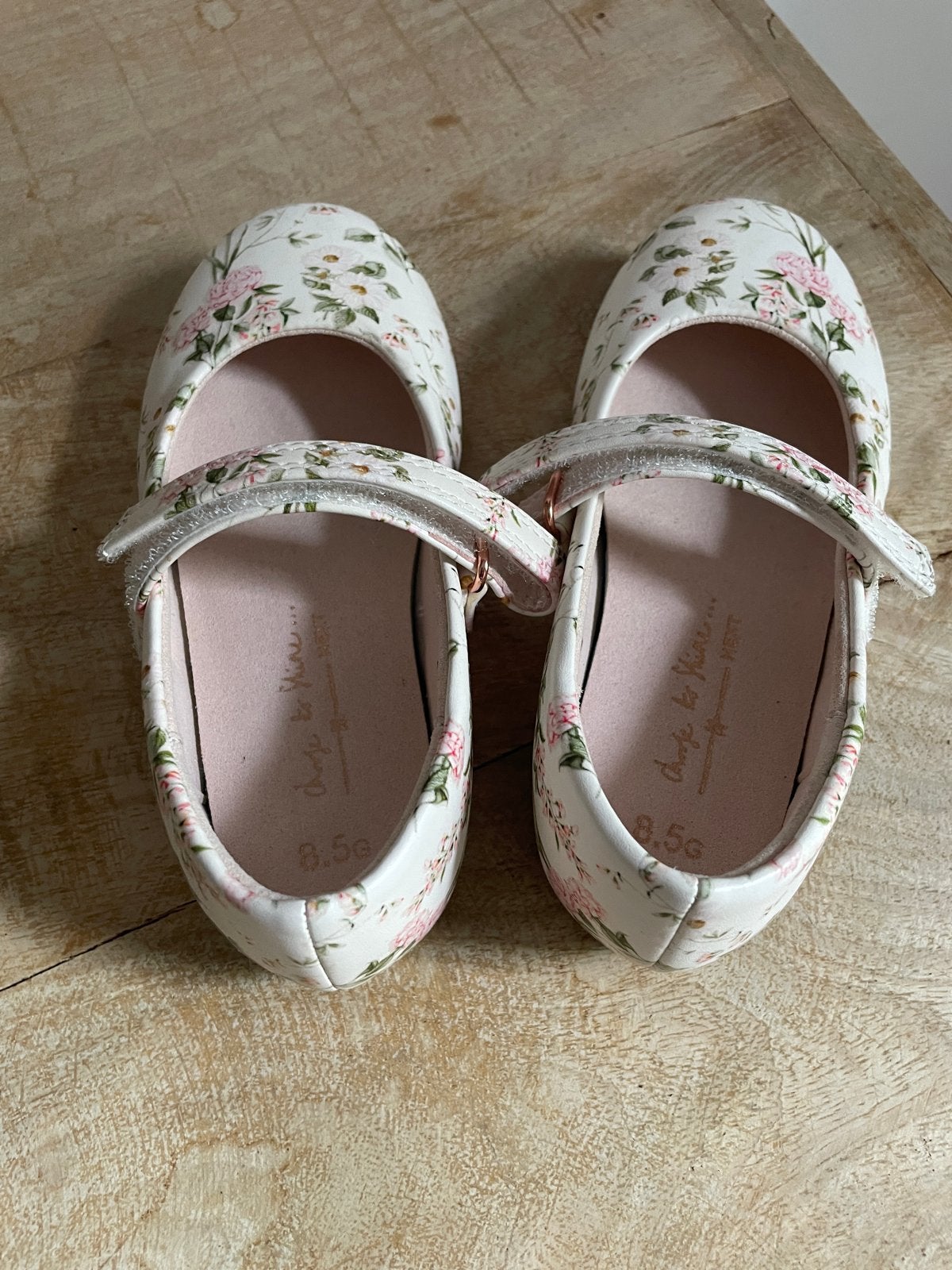 Next Meisjes Ballerina's met Bloemenprint - Maat 26, Ophalen, Gebruikt, Meisje, Schoenen