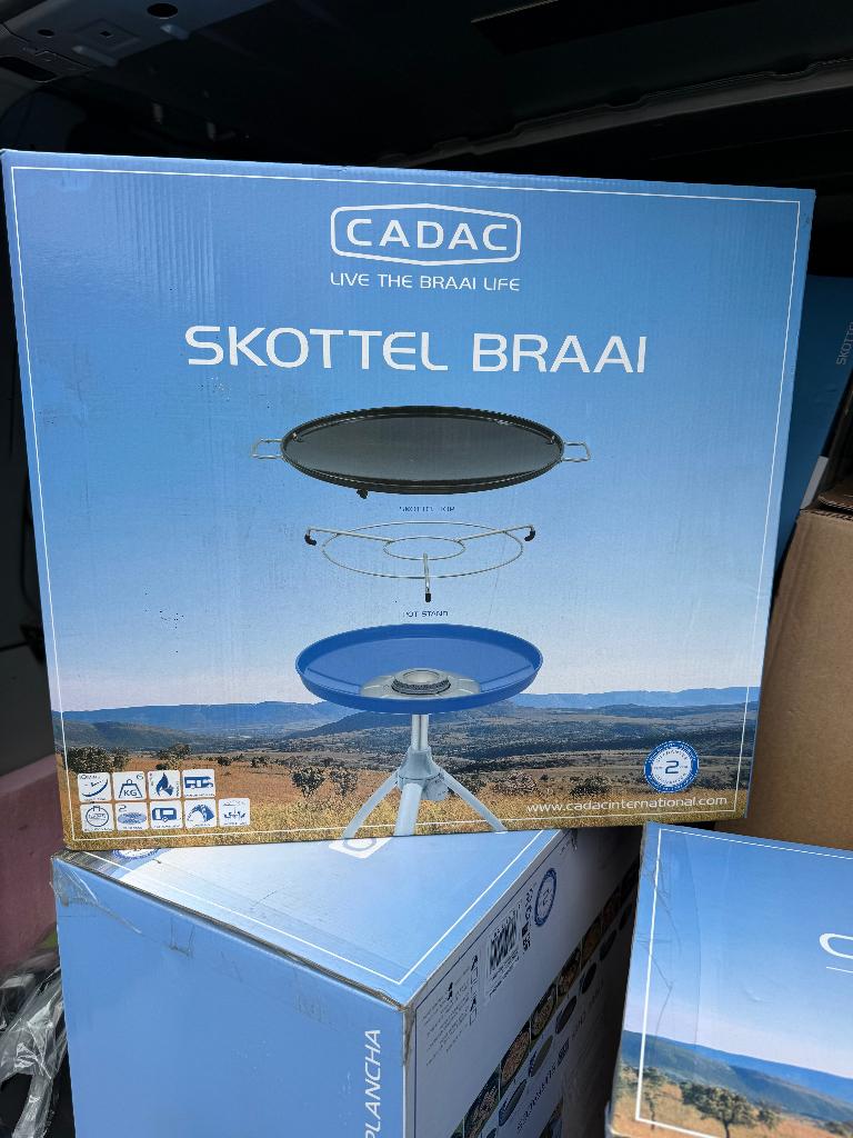 cadac 2-cook, skottel, carrichef kooktoestellen NIEUW, Caravans en Kamperen, Kampeeraccessoires, Ophalen of Verzenden, Nieuw