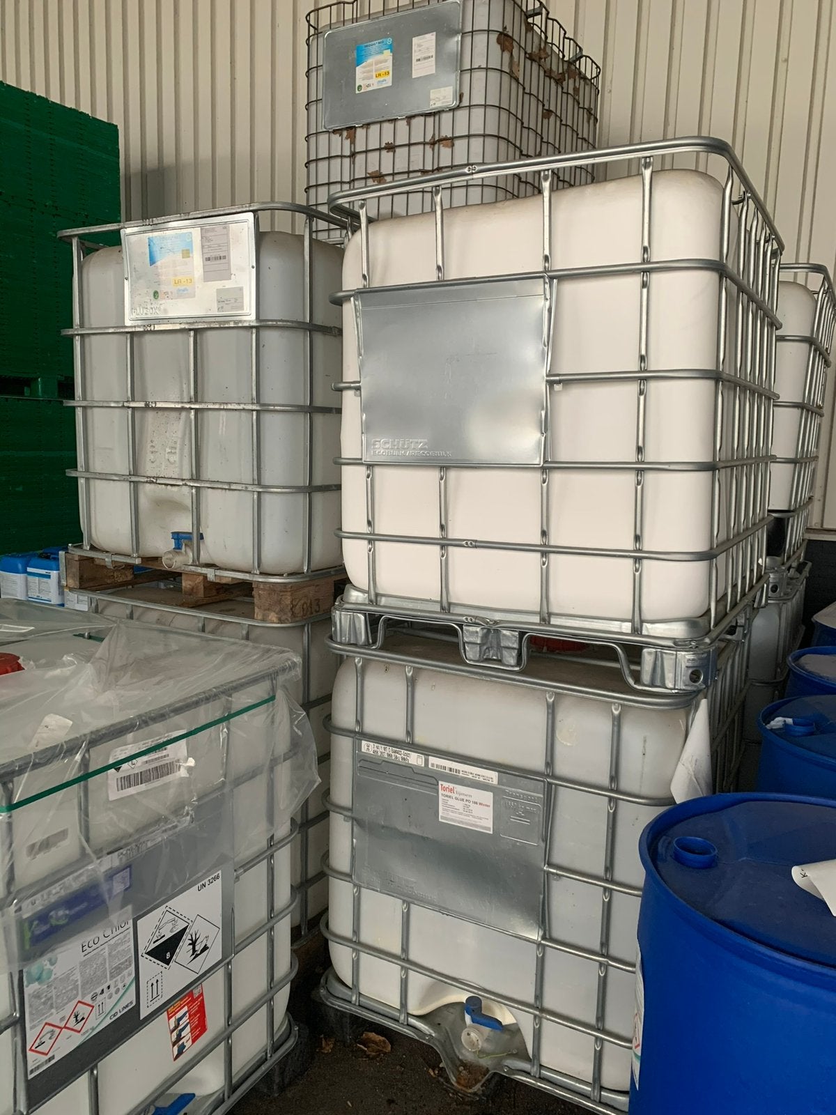 IBC regentonnen / 1000 L, 150 liter of meer, Ophalen, Zo goed als nieuw