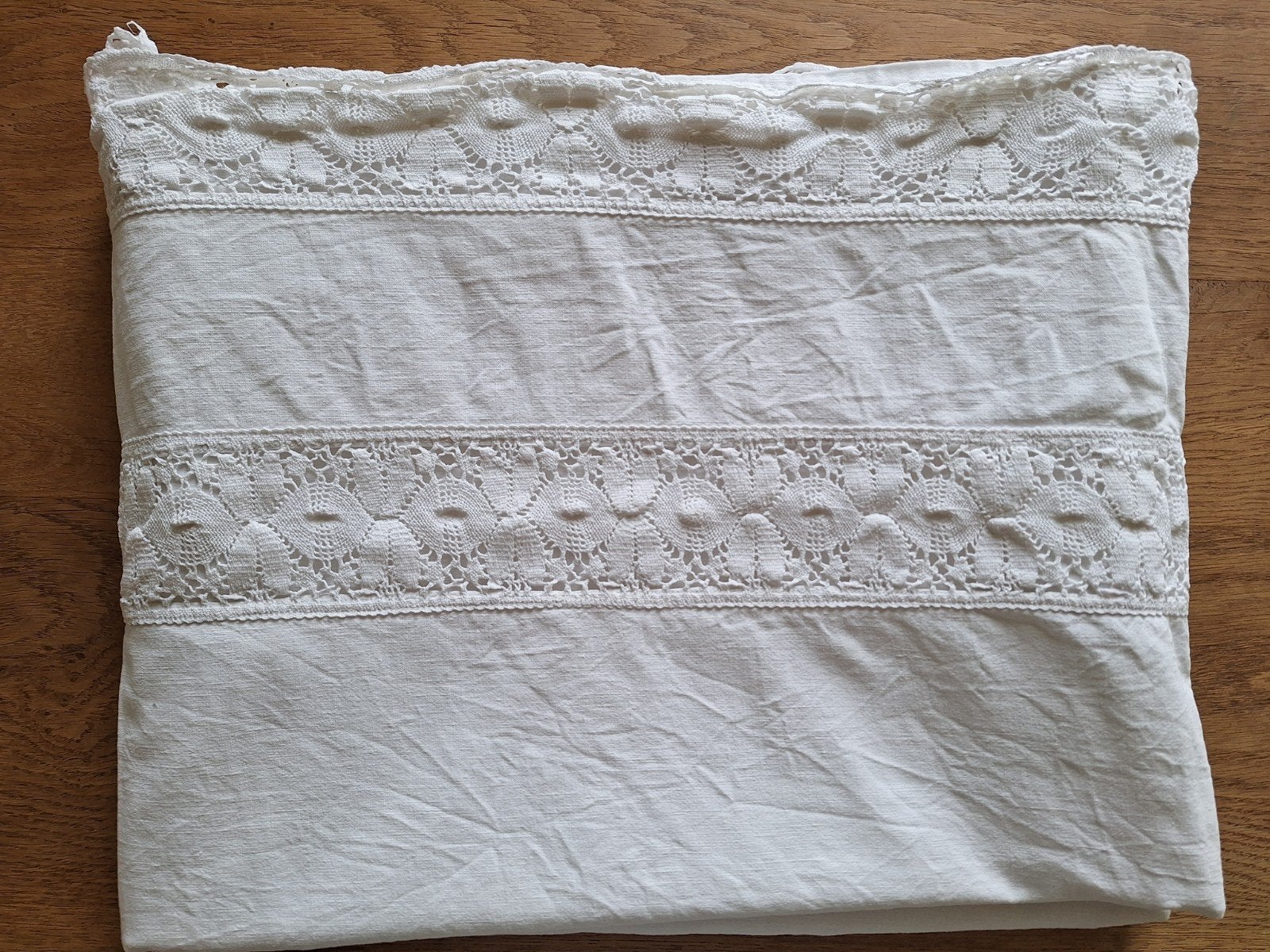 linnen laken, 1.70 x 2.60, Antiek en Kunst, Ophalen of Verzenden