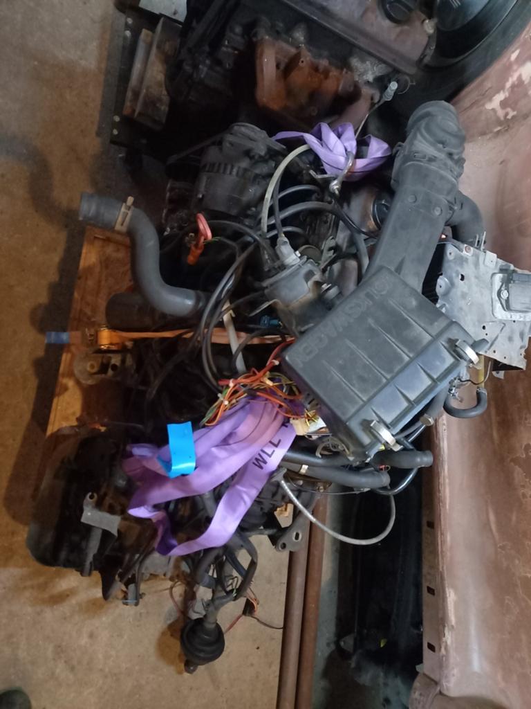 1600PN motor golf mk2, Ophalen
