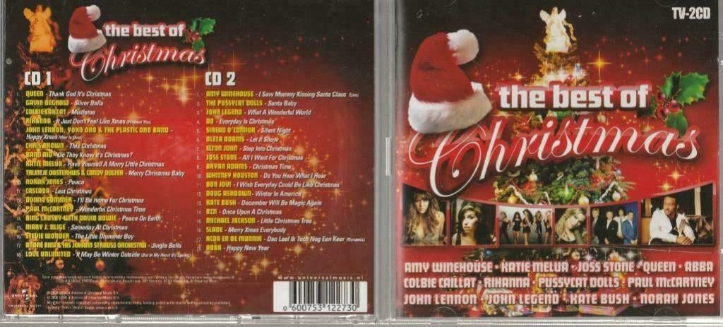 'The best of Christmas ( 2cd)-Amy Winehouse,Katie Melua,e.a, Ophalen of Verzenden, Zo goed als nieuw, Kerst