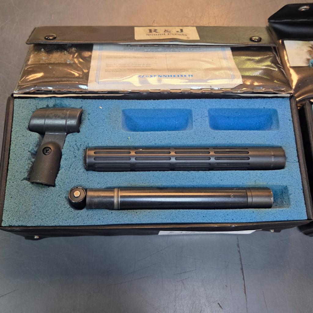 SENNHEISER K3-U preamp + ME80 Shotgun Electret Condenser mic, Muziek en Instrumenten, Microfoons, Sennheiser, Zo goed als nieuw