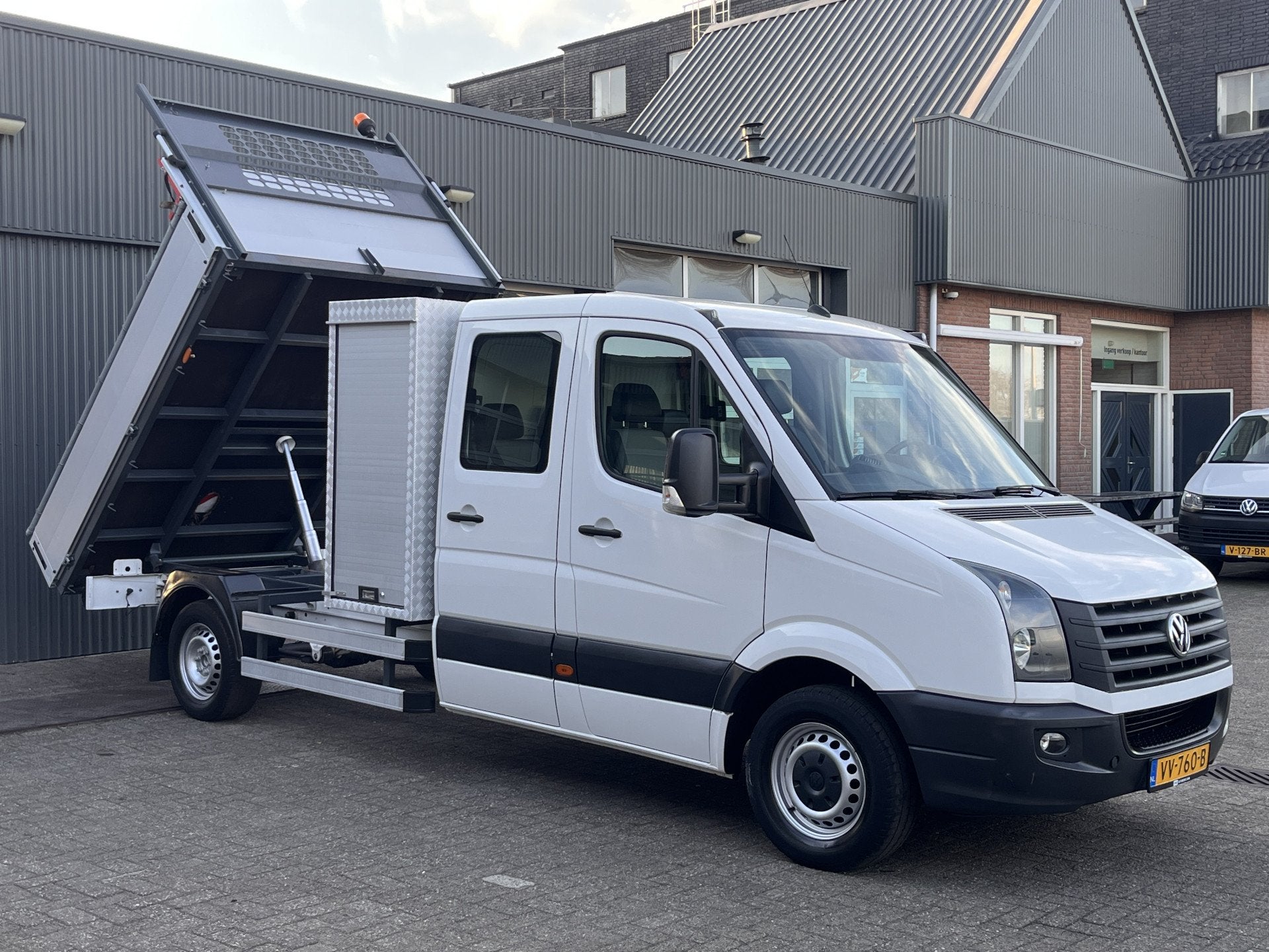 Volkswagen Crafter 35 2.0 TDI DC Maxi Kipper 3500kg trekgewi, Auto's, 2680 kg, Achterwielaandrijving, Gebruikt, 4 cilinders
