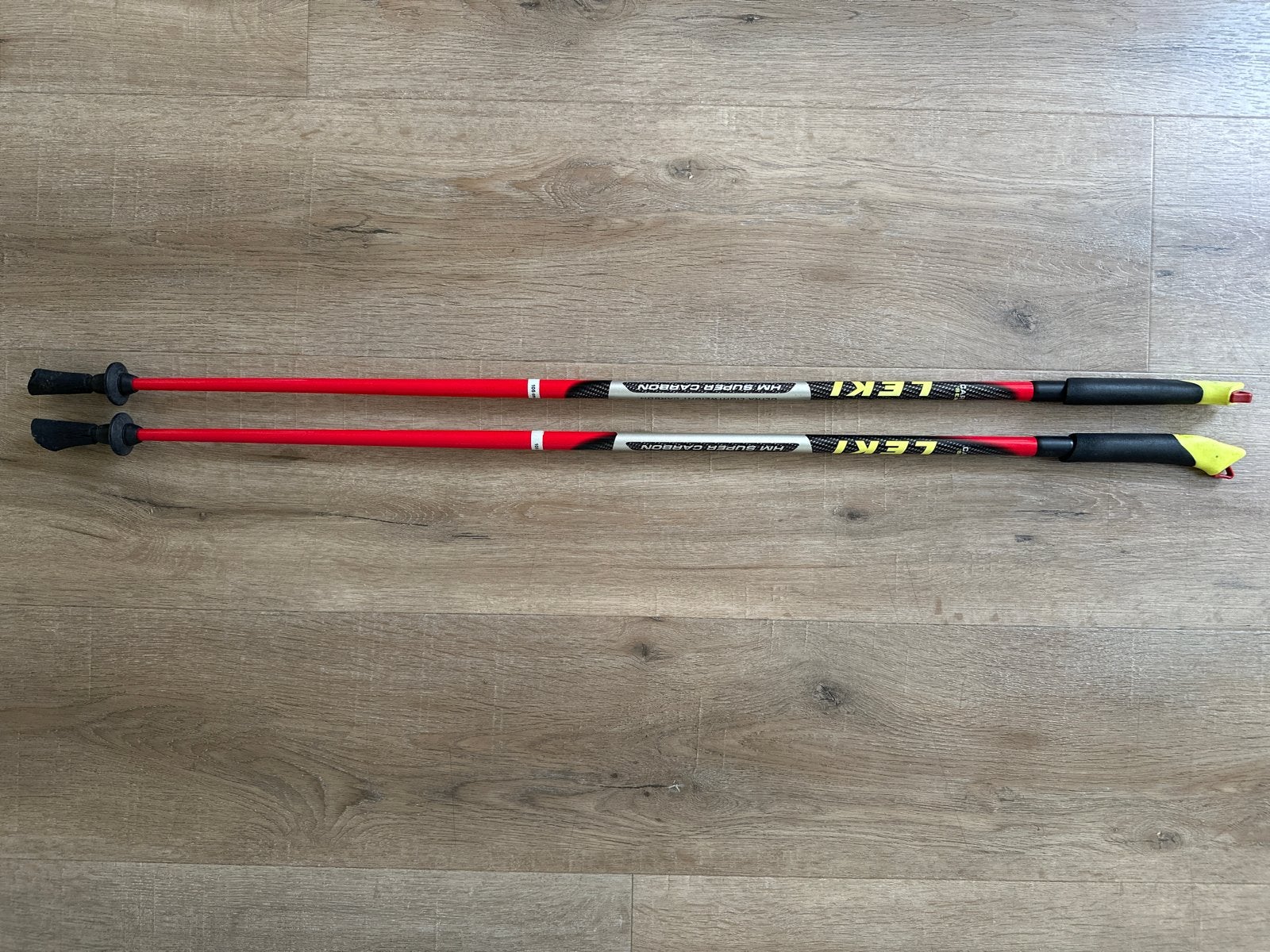 Leki  nordic walkingstokken 105 cm- 115 cm, Ophalen, Verstelbaar, Gebruikt
