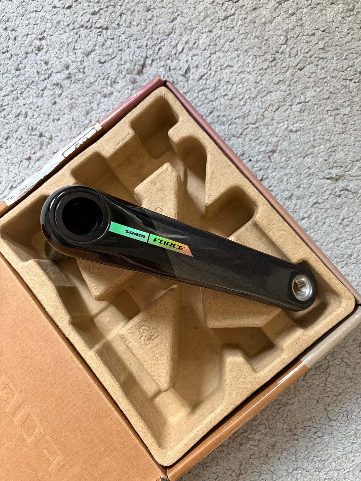 Sram Force D2 DUB Wide Crankarm 172,5mm, Crankstel of Pedalen, Nieuw, Gravelbike, Ophalen of Verzenden