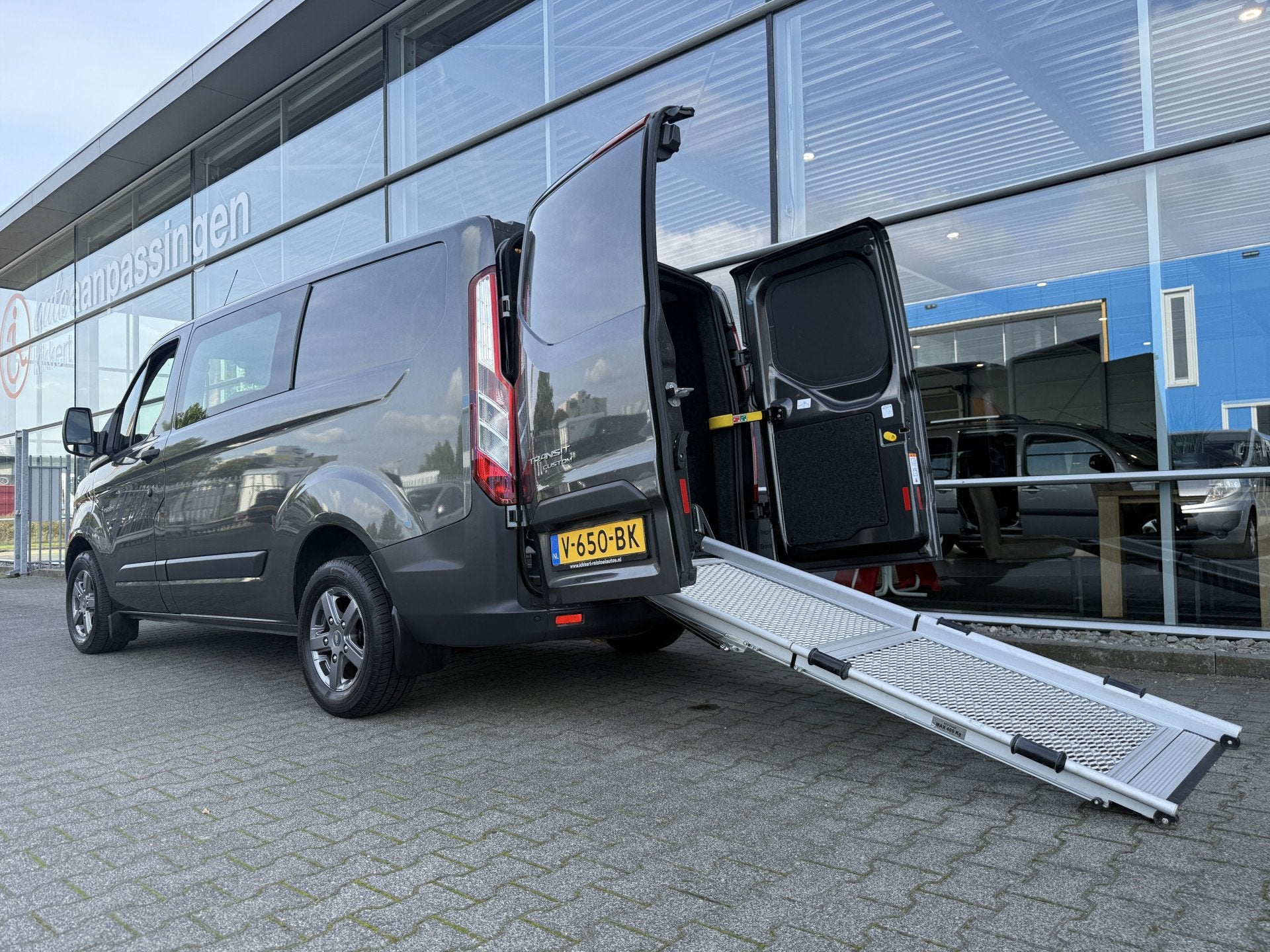 Ford Transit Custom 5+1 Rolstoelbus 270 2.0 TDCI L1H1 Econom, Voorwielaandrijving, Stof, 4 cilinders, 1928 kg
