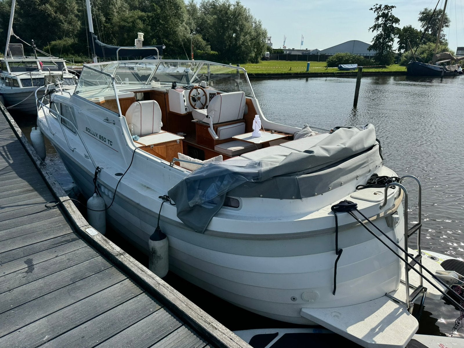 Sollux 850 TC - Volvo Penta TMD22 - boegschroef, custom tent, Ophalen, Overige merken, Gebruikt, Diesel