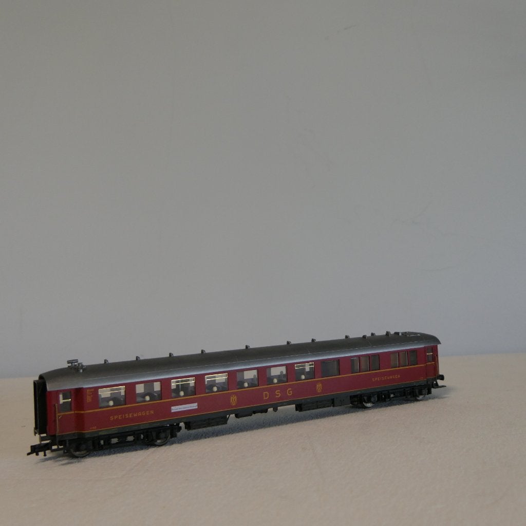 Fleischmann Speisewagen WR4, Gebruikt, Wagon, Ophalen of Verzenden, Fleischmann
