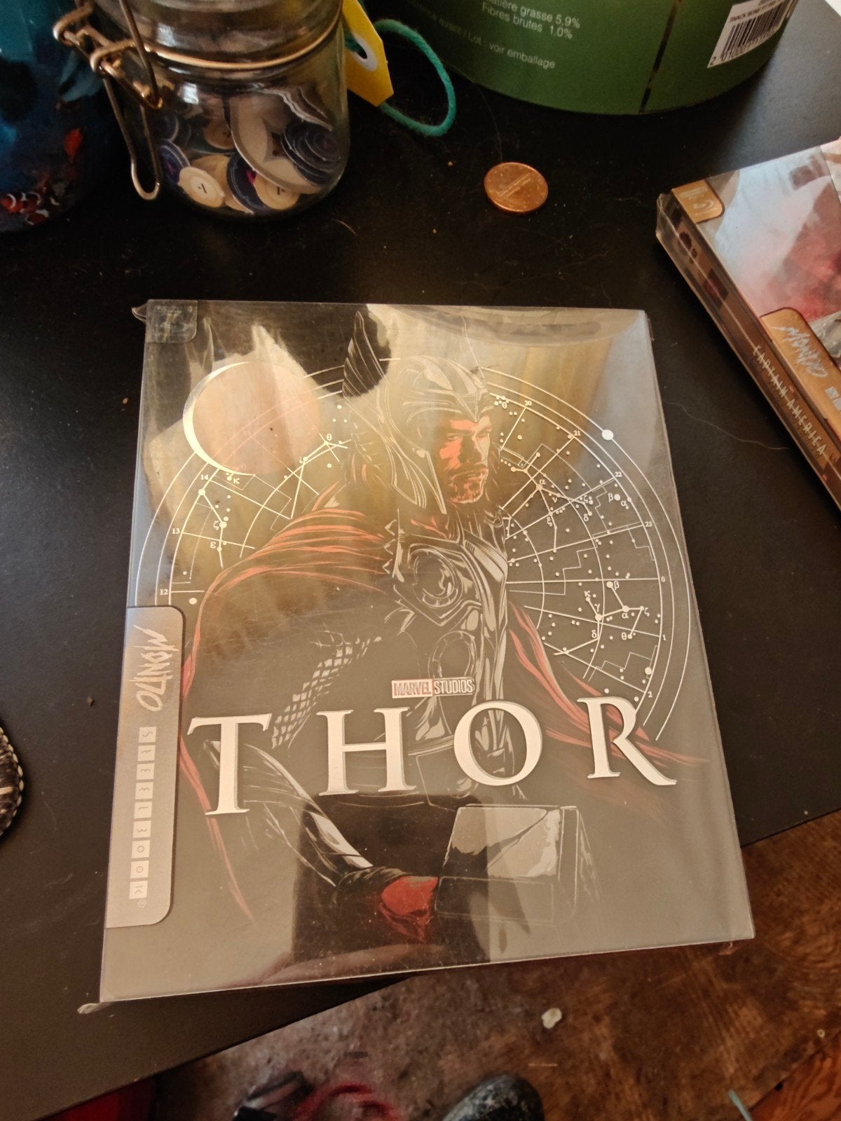 Thor 4K Ultra HD + Blu-ray - Marvel Studios mondo editie, Ophalen, Inclusief doosje, Zo goed als nieuw, Spaans