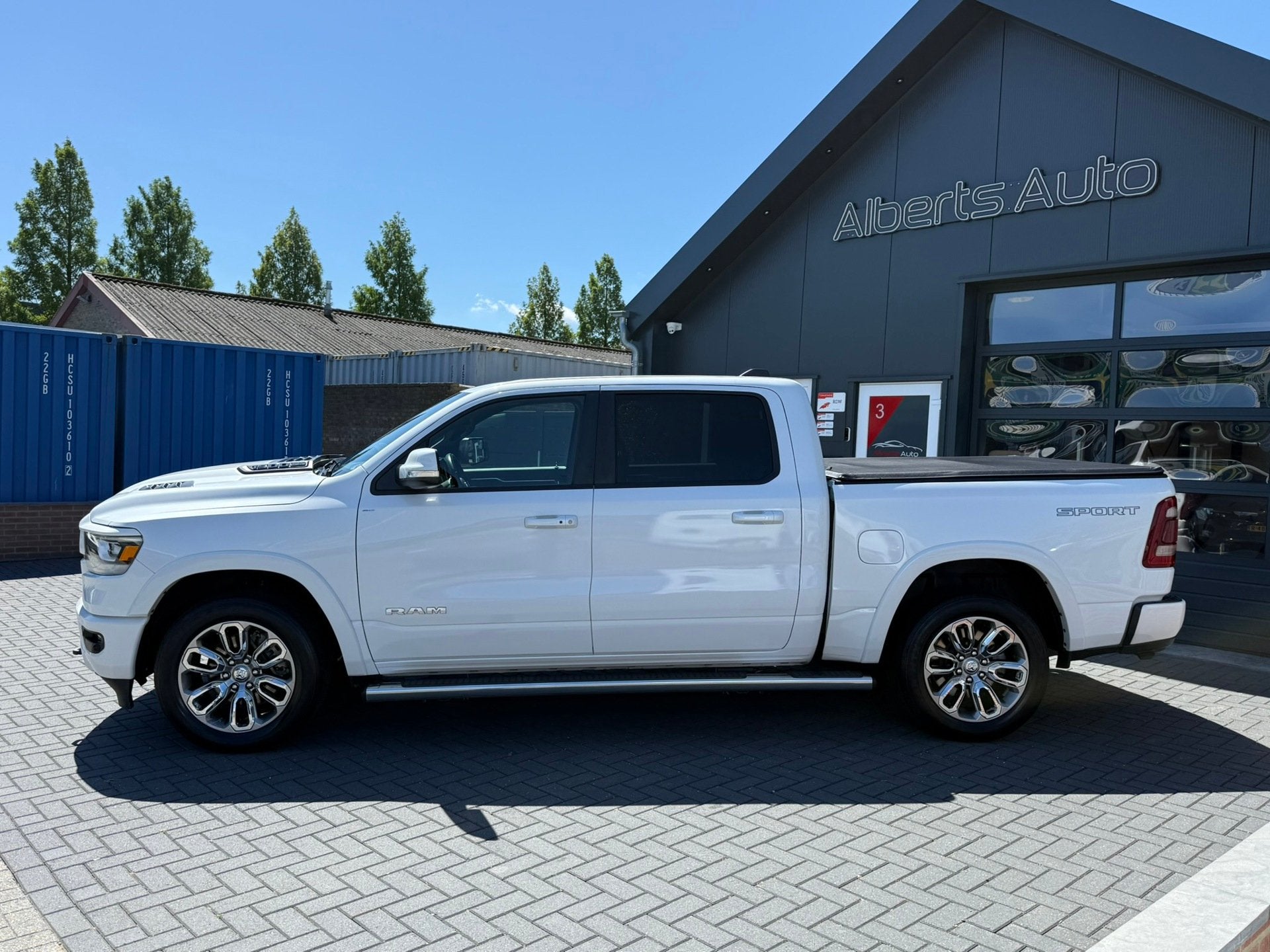 Dodge RAM 1500 5.7 V8 4x4 Crew Cab Laramie Sport | 2023 | LP, Auto's, Automaat, Gebruikt, 5654 cc, Wit