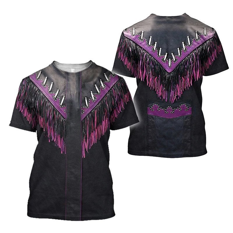 Heren western t-shirt 4 / cowboy indiaan t shirt tshirt, Verzenden, Nieuw, Overige maten, Zwart