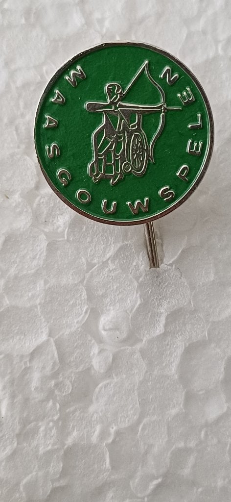 Maasgouw Spelen, Verzamelen, Speldjes, Pins en Buttons, Ophalen of Verzenden, Zo goed als nieuw, Overige onderwerpen