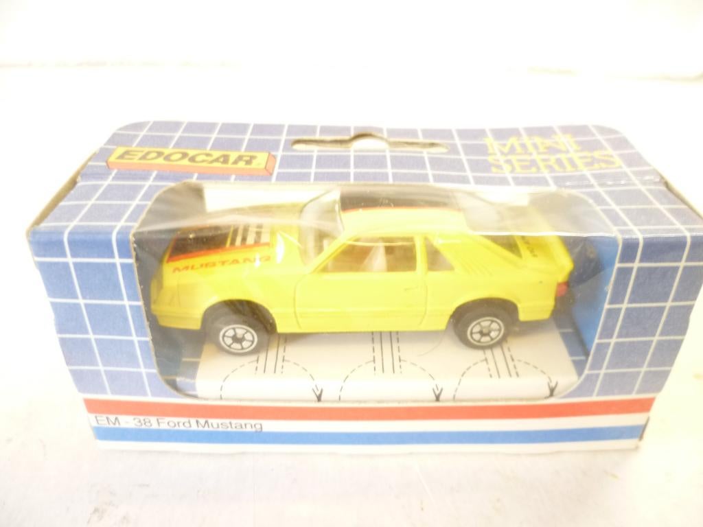 Edocar EM 38 1986 Ford Mustang ca. Matchbox schaal auto, Ophalen of Verzenden, Nieuw, Auto