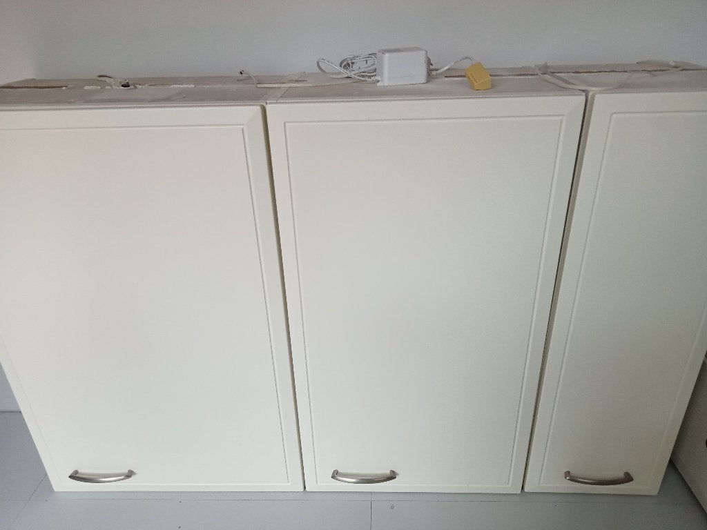 3 X PRONORM KEUKENKAST BOVENKAST WIT MET INBOUW VERLICHTING, Huis en Inrichting, Keuken | Keukenelementen, Ophalen, Gebruikt, Wit