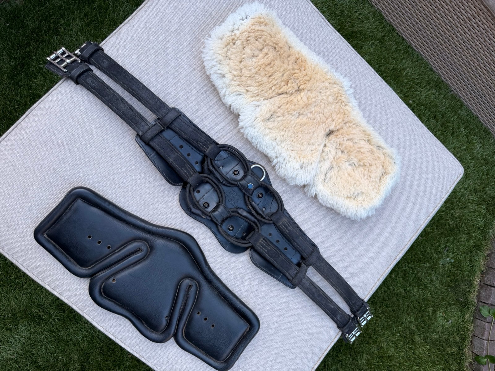 Stübben Equi-Soft Singel (80 cm) met twee pads, Ophalen, Zo goed als nieuw, Dressuur