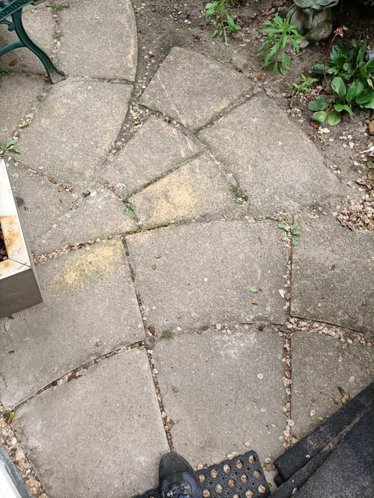 Gebruikte terrastegels, diverse vormen, Tuin en Terras, Tegels en Klinkers, Ophalen, Gebruikt, Minder dan 5 m², Beton