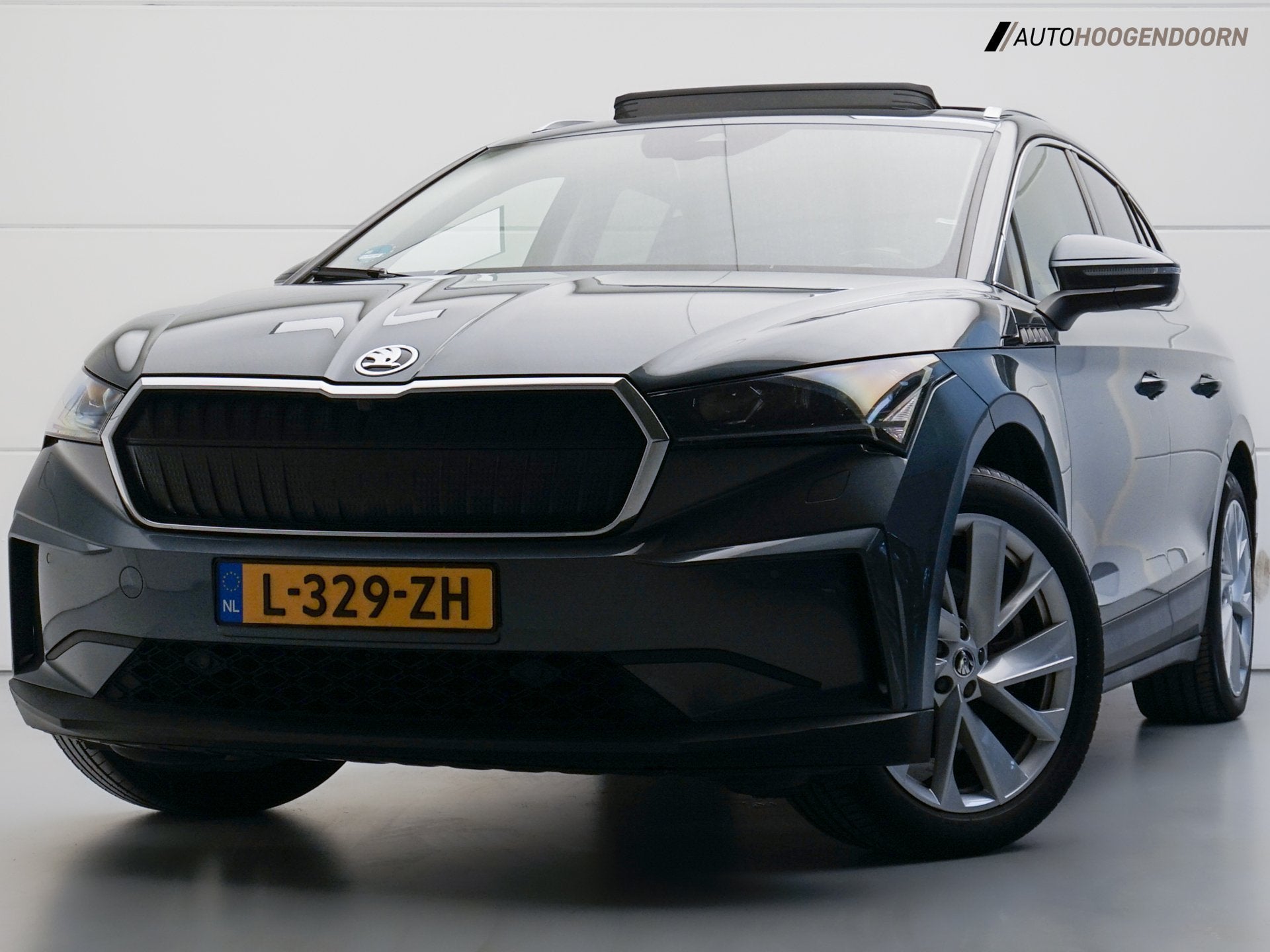 Skoda Enyaq iV 80 Sport SoH 93% (APPLE CARPLAY,PANORAMADAK,C, Auto's, Achterwielaandrijving, Gebruikt, Automatische klimaatregeling