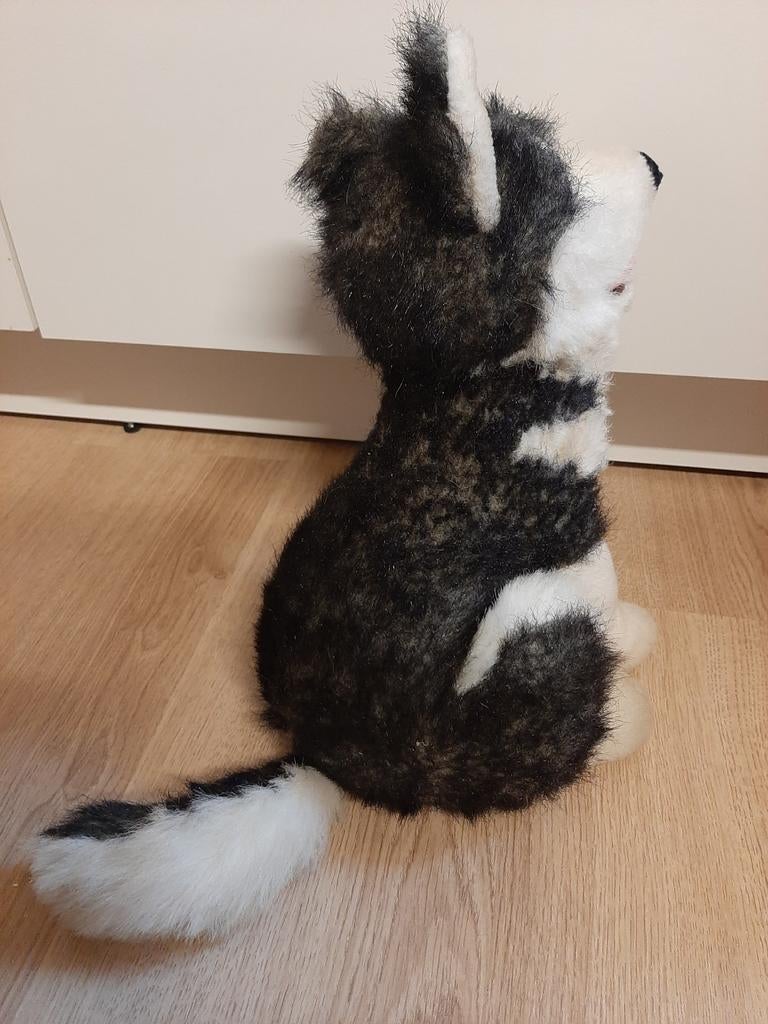 Husky knuffel 36 cm, Ophalen of Verzenden