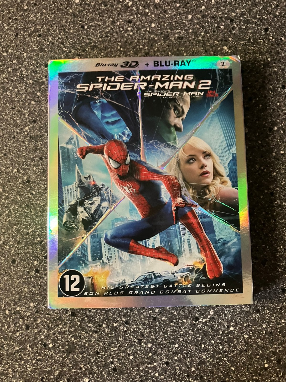 The Amazing Spider-Man 3d +2d Blu-ray, Cd's en Dvd's, Blu-ray, Zo goed als nieuw, Actie, Ophalen of Verzenden