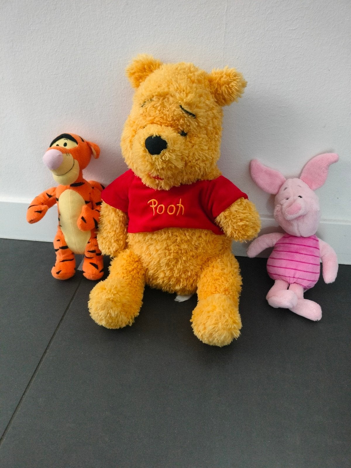 Winnie de Poeh, Teigetje en Knorretje knuffels, Ophalen, Disney, Disney, Geel