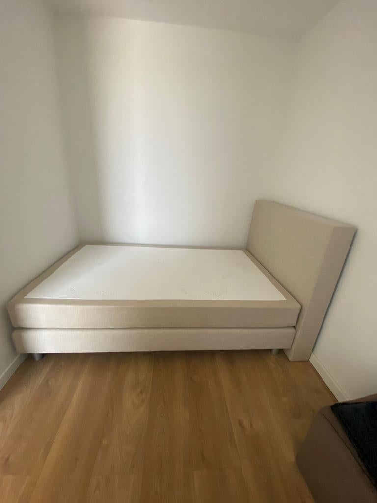 Bed 200x120cm, Huis en Inrichting, Slaapkamer | Bedden, Ophalen, Zo goed als nieuw, Twijfelaar, 120 cm