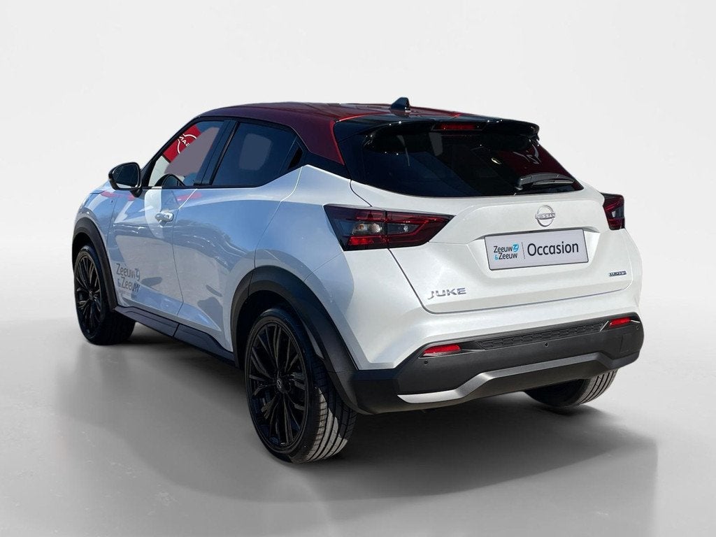 Nissan Juke 1.6 Hybrid Red-Line Edition 143PK AUTOMAAT | 1 v, Auto's, Nissan, 12 maanden, Wit, Origineel Nederlands, Bedrijf