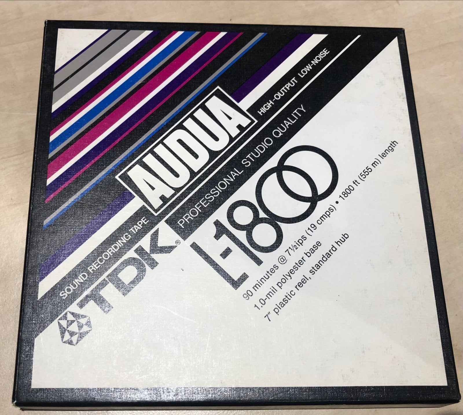 TDK Audua L-1800 Spoel met 180 minuten klassieke muziek, Ophalen of Verzenden, Onderdeel, Met banden