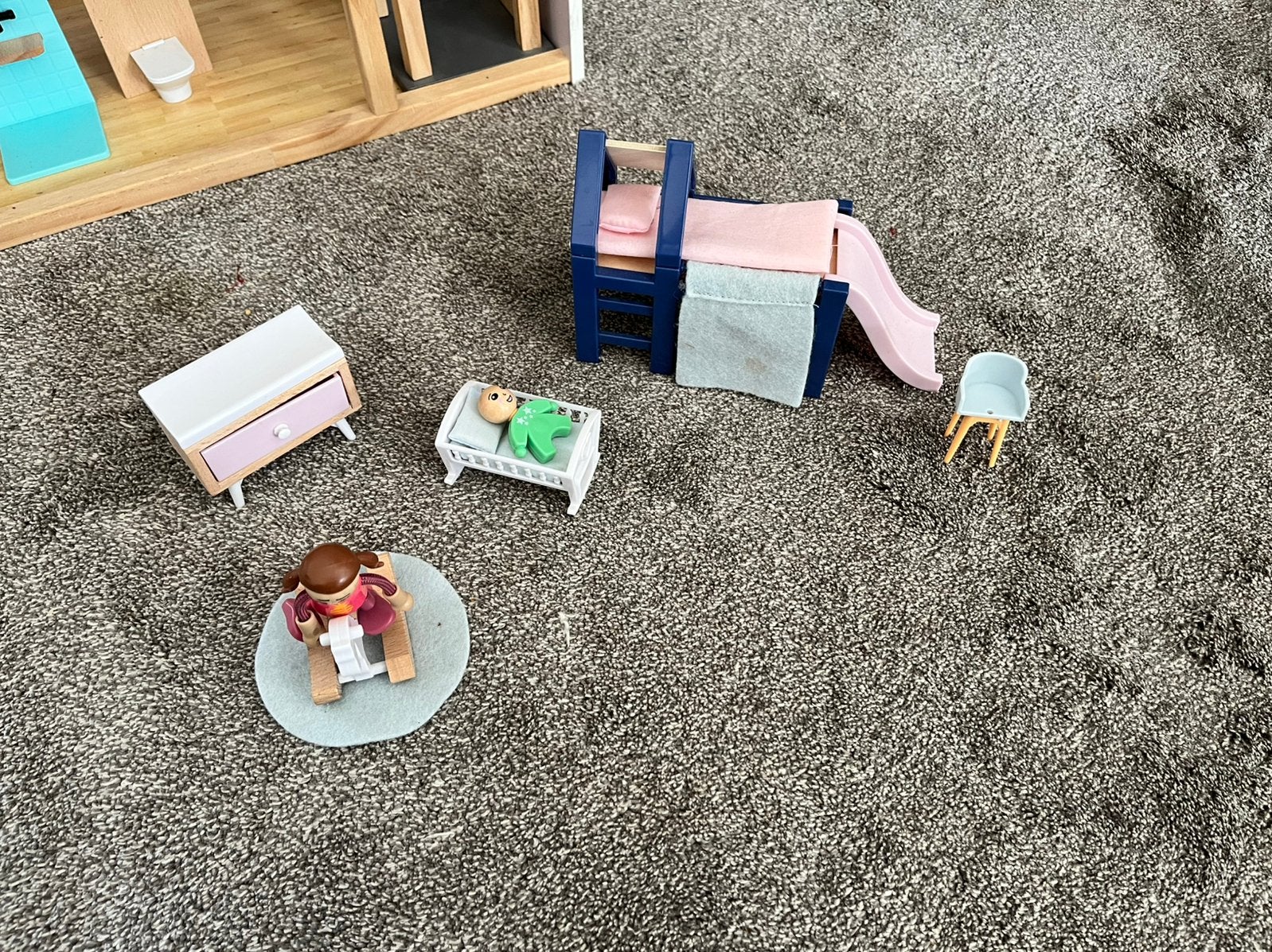 Foto 4 van Lupilu houten poppenhuis xxl