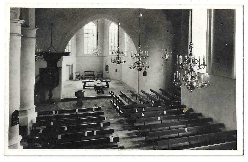AK 's-Gravenmoer - Hervormde Kerk, interieur, Verzenden, 1960 tot 1980, Ongelopen, Noord-Brabant
