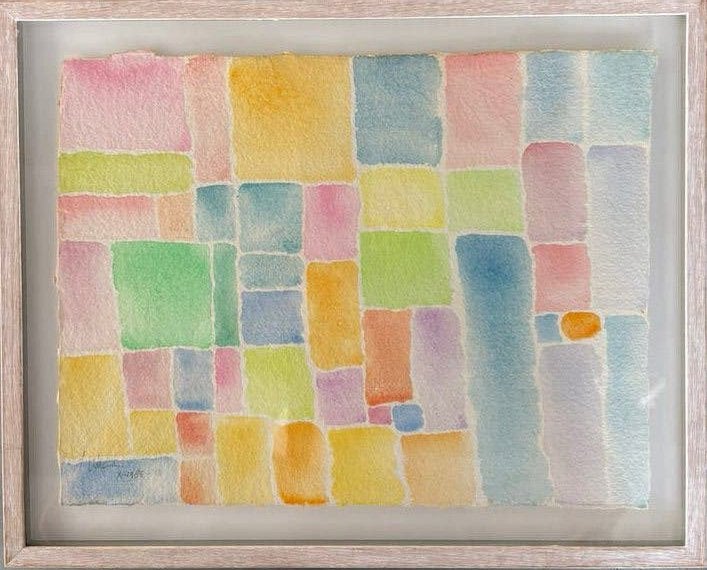 Jaap Hillenius, aquarel, 1985, Ophalen