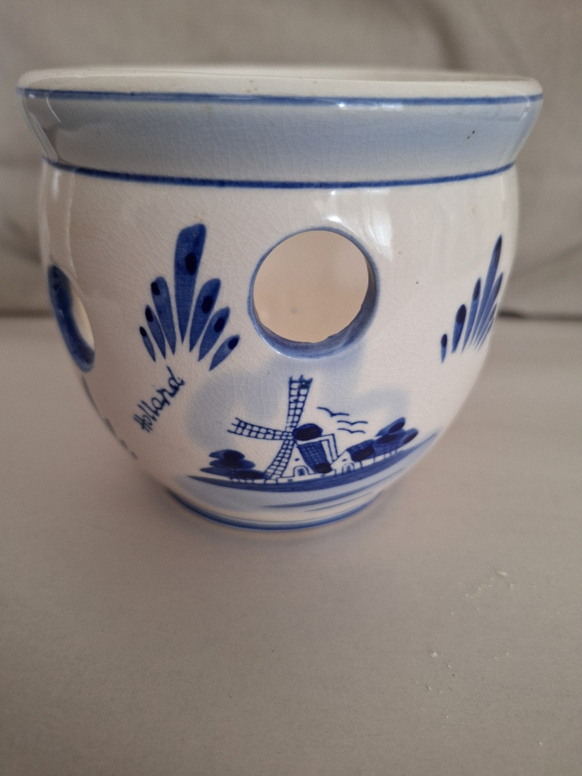 Delfts Blauw Handgeschilderd Holland, Ophalen of Verzenden
