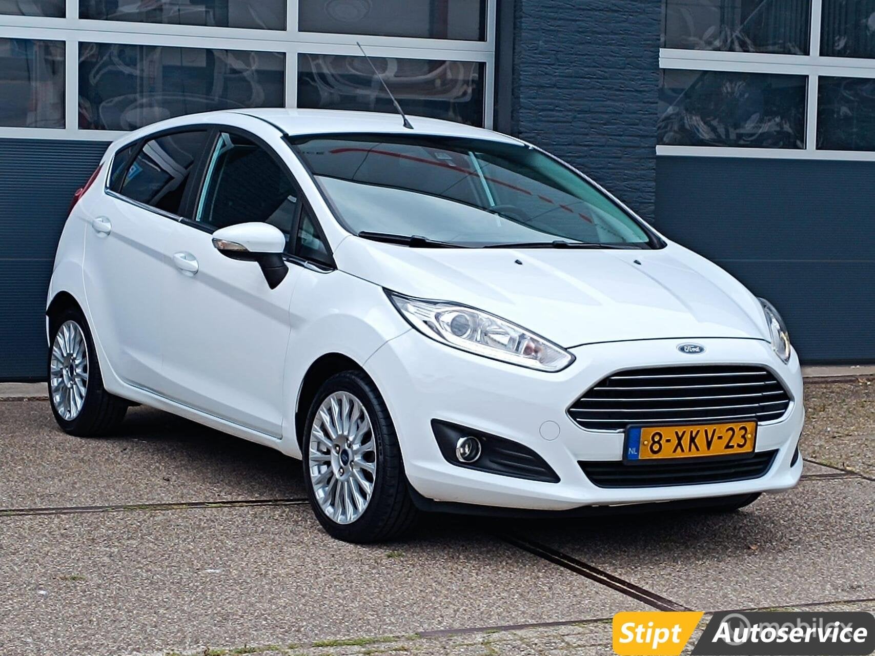 Ford Fiesta 1.0 EcoBoost Titanium X, Auto's, Voorwielaandrijving, Euro 5, 101 pk, Origineel Nederlands