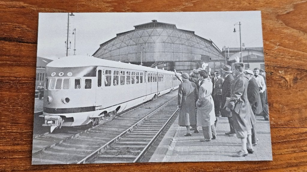 Foto TREIN NS Nederlandse Spoorwegen Diesel DE3 Diesel-3, Verzenden, Gebruikt, Trein, Overige typen