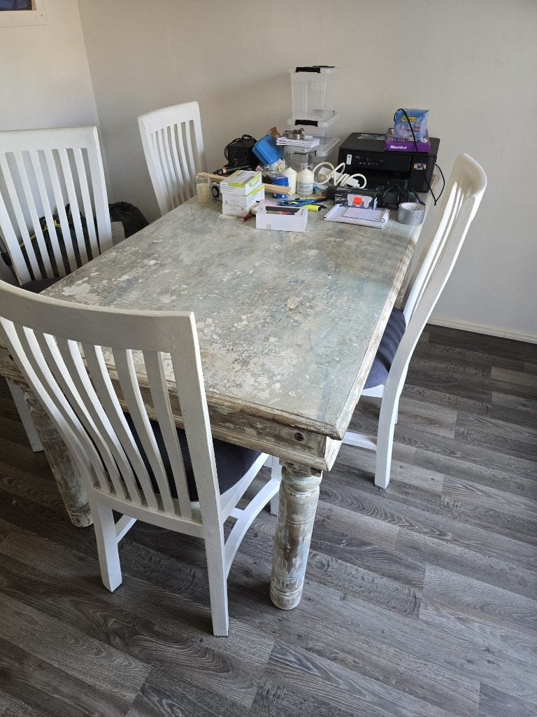 eettafel, Ophalen, Gebruikt, 50 tot 100 cm, Vier personen