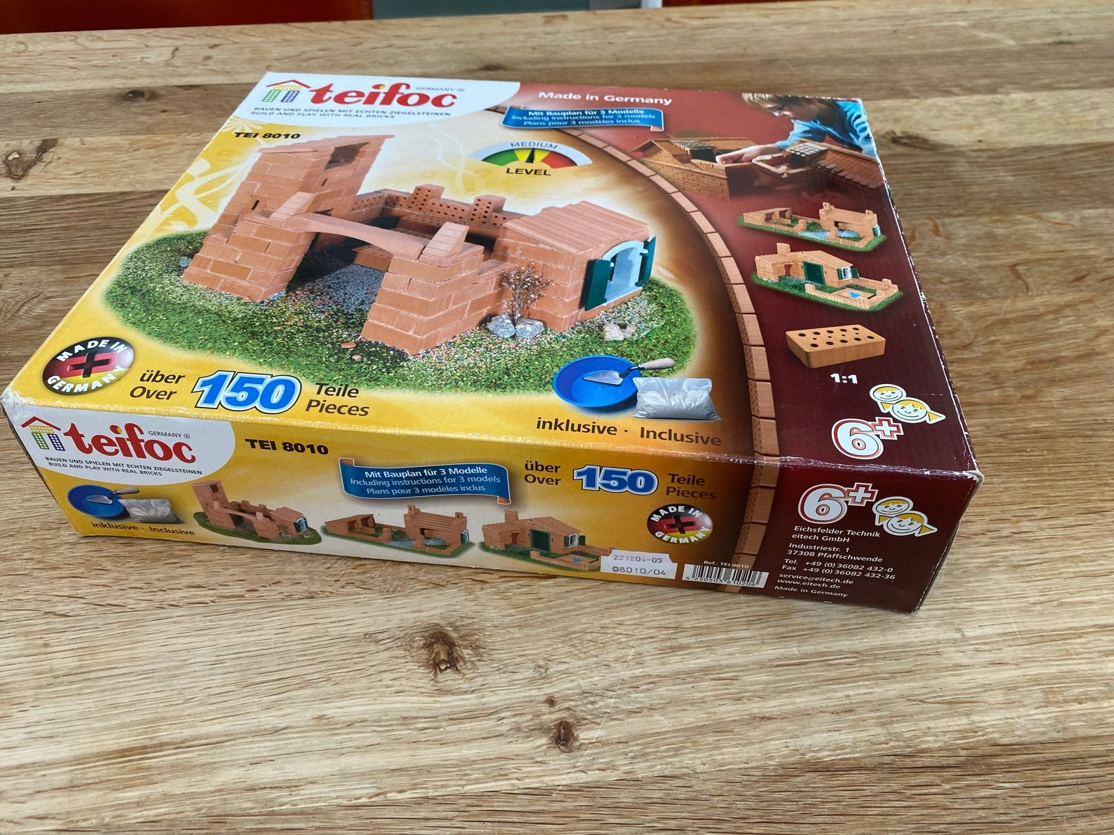Teifoc Bouwset met Bakstenen, Ophalen of Verzenden, Zo goed als nieuw, Bouwen