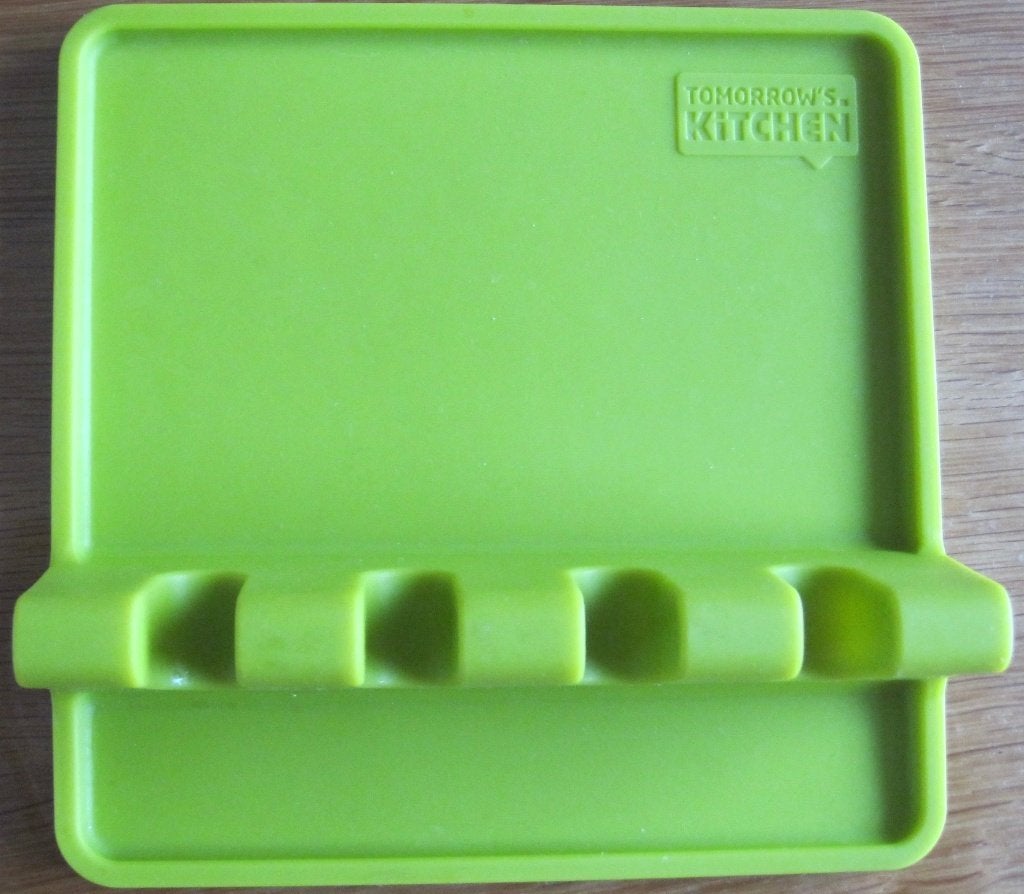 kleine keukenplank van Tomorrow's Kitchen - appeltjesgroen, Ophalen of Verzenden, Zo goed als nieuw, Overige merken, Rubber/elastomeren