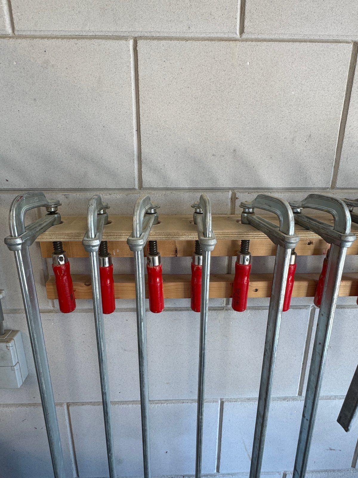 Bessey lijmklemmen - 6 stuks van 120 cm, Ophalen, Zo goed als nieuw, Klem, Overige merken