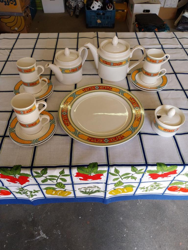 Villeroy & Boch Vavro Millenia Servies - Koffie/Theeset, Ophalen of Verzenden, Zo goed als nieuw, Overige stijlen, Kop(pen) en/of Schotel(s)
